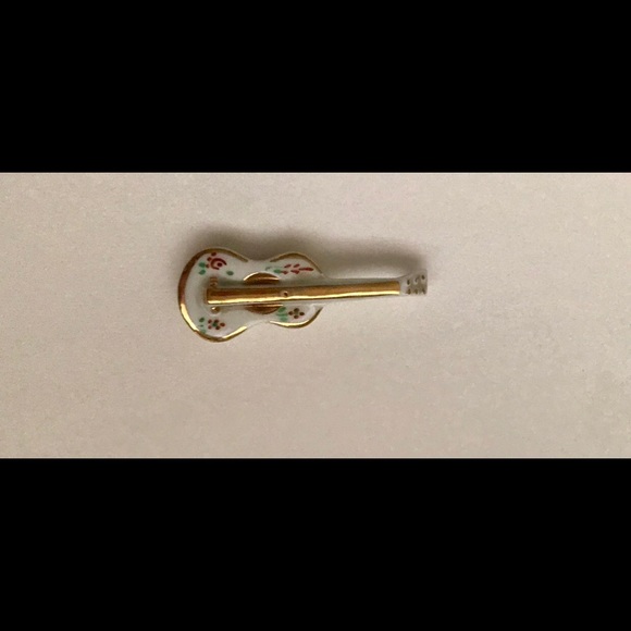 Miniature Limoges Violin or Guitar - Picture 10 of 16